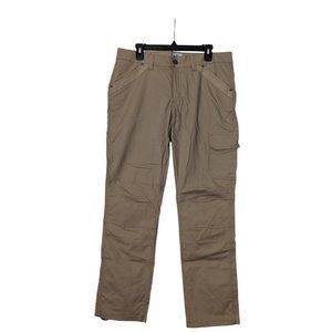Women's NWT Ridgecut Toughwear Ultra Work Pant, cornstalk, size 14
